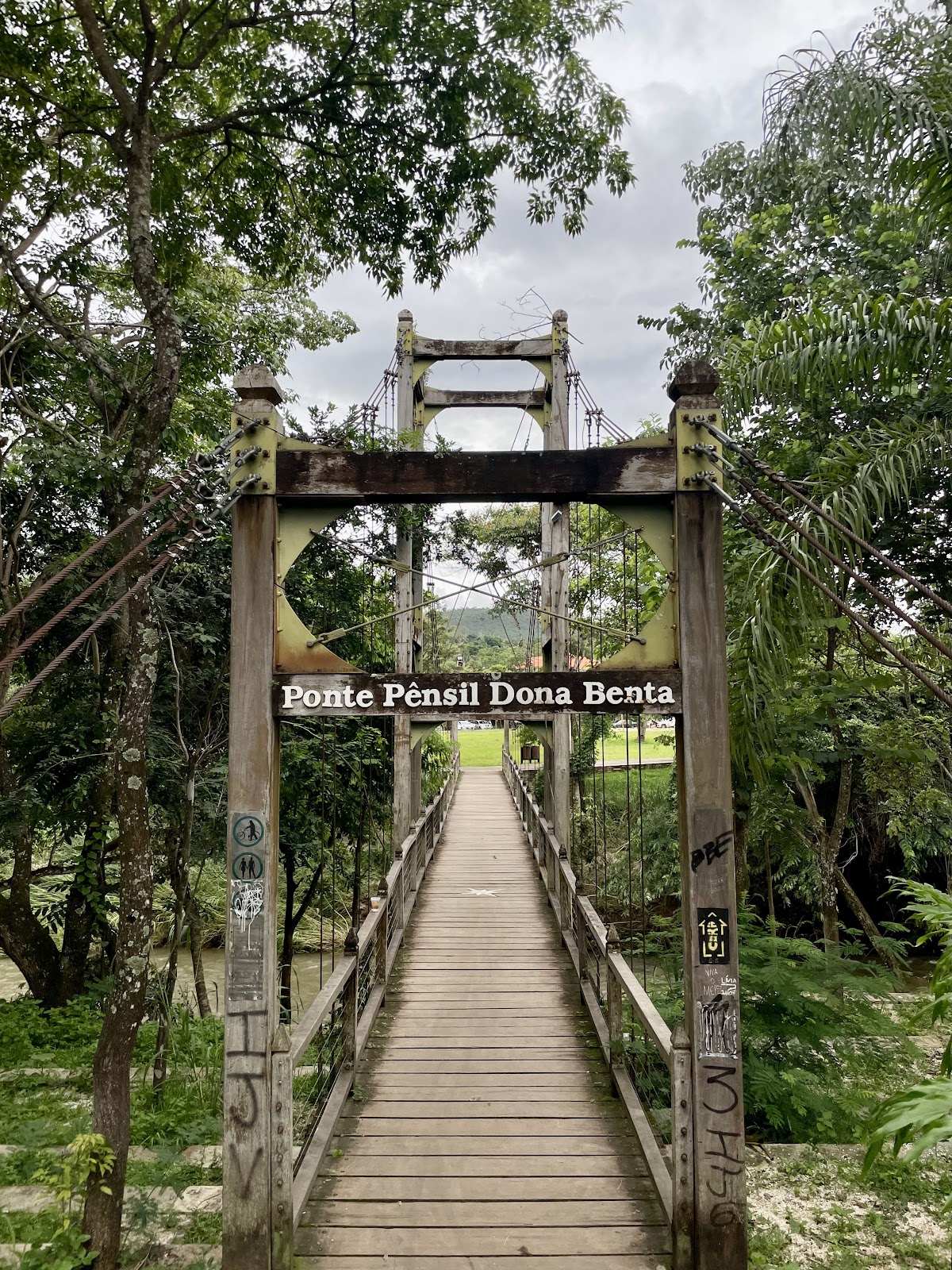 Ponte Pênsil Dona Benta - foto 1